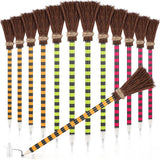 Colorful Broom Wizard Pencils (12 Pcs)