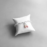 Brown Handbag Charms Pendant 925 Sterling Silver Women Girls Gift