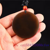 Brown Jade Bird Pendant Women Jewelry for Jadeite Chinese Natural Charm Amulet