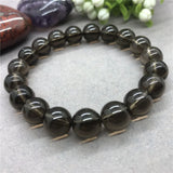Brown Smoky Quartz Beads Bracelet Crystal Charms Gift