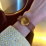Brown Leather Wrap Bracelet for Women
