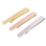 Brushed Neck Tie Pin 3 2 inch Tie Clasp Clip Bar Pins For Men