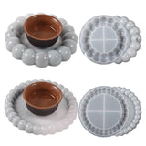 Round Epoxy Resin Coaster Mold for Bowl Mat