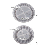 Round Epoxy Resin Coaster Mold for Bowl Mat