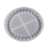 Round Epoxy Resin Coaster Mold for Bowl Mat