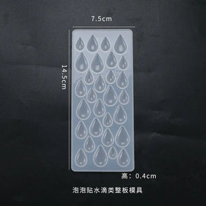 Gem Patch Star Pendant Sticker Silicone Mold