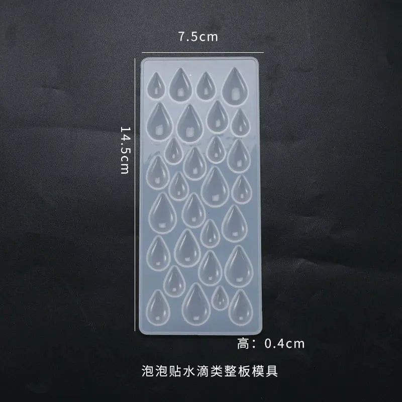 Gem Patch Star Pendant Sticker Silicone Mold