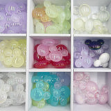 Jelly Mouse Head Pendant Beads Jewelry DIY Phone Chain Keychain Charms