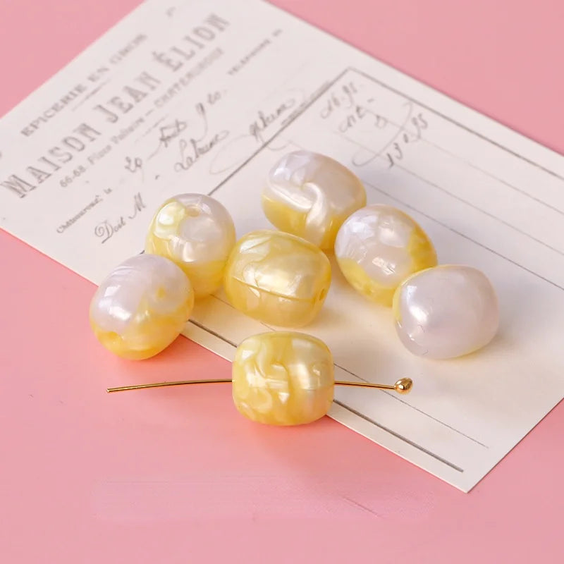 Bubble Gum Round Drum Beads DIY Jewelry Accessories