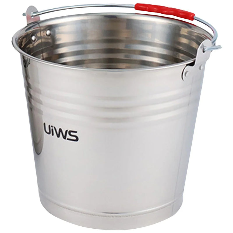 Stainless Steel Compost Pail Dog Can Rustic