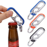 Stainless Steel Key Ring Bottle Opener for Men