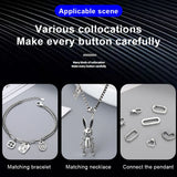 Solid Buckle Jewelry for Necklaces - Halloween Style