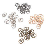Metal Buckles Mini Roller Shoes Belt Pin Adjuster Sewing Strap Craft