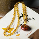 Buddha Statue Thangka Pendant Necklace