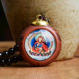 Buddha Statue Thangka Pendant Necklace