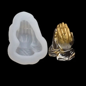 Buddhism Hand Pendant Silicone Resin Mold Jewelry Making