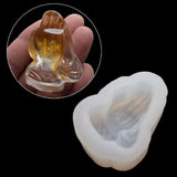 Buddhism Hand Pendant Silicone Resin Mold Jewelry Making