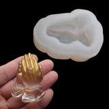 Buddhism Hand Pendant Silicone Resin Mold Jewelry Making