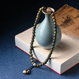 Buddhist Green Sandalwood Prayer Malas Bracelets Necklace