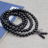 Buddhist 8mm Bead Rosary Bracelet Unisex Men Women Wristband