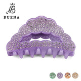 Acrylic Hair Claw Clips with Austria Rhinestones