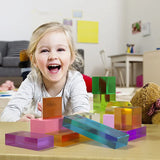 Building Block Game Silicone Mould Checkers UV Crystal Resin Mold