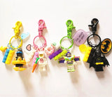 Buzz Lightyear Building Block Key Ring Men Women Backpack Accessories