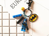 Buzz Lightyear Building Block Key Ring Men Women Backpack Accessories