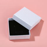 Buipoey 10Pcs/Lot 7cm Square Jewelry Box Fit Earrings Rings Necklaces Gift Boxes