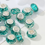 10pcs Luminous Glass Beads Charm for Bracelet Bangle Necklace