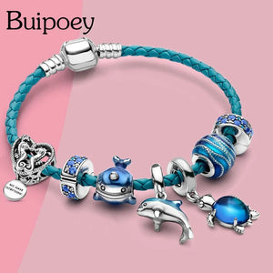 Ocean Collection Beaded Charm Bracelet for Kids