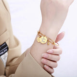 Bulgaria Stainless Steel Mom Bracelet Cartoon Accessory
