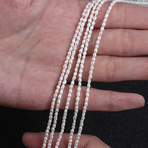 1.8-2mm Natural Rice Freshwater Pearl