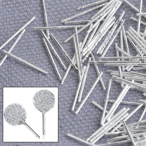1000PCS 925 Sterling Silver Earring Stud Pins Gift