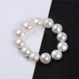 12-13mm Flat Button Freshwater Beads Undrilled
