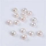 12-13mm Flat Button Freshwater Beads Undrilled