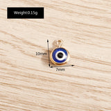 60pcs Evil Eyes Charms Pendants DIY Jewelry