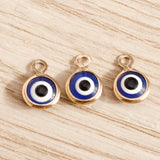 60pcs Evil Eyes Charms Pendants DIY Jewelry