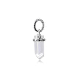 Bulk Crystal Charms Mother Kids Beads DIY Silver Pendant