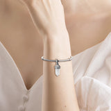 Bulk Crystal Charms Mother Kids Beads DIY Silver Pendant
