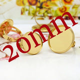 20pcs Real Plated Ring Base Setting for Glass Cabochons
