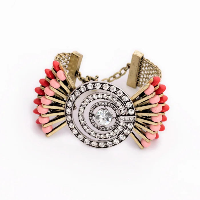 Bulk Wide Hologram Bracelet Chunky Accessory
