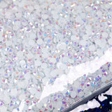 Bulk 2-6mm Jelly AB Resin Rhinestones Non Hot Fix Crystals Strass Glitters
