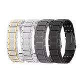 Bullet Train Stainless Steel Magnetic Health Bracelet