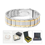 Bullet Train Stainless Steel Magnetic Health Bracelet