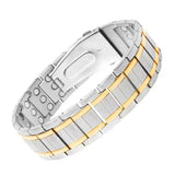 Bullet Train Stainless Steel Magnetic Health Bracelet