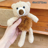 Bunny Hair Ring Rabbit Hug Hair Rope Rubber Band Female Tie Head Rope
