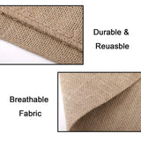 Burlap Bags Drawstring Gift Pouches Jewelry Sacks DIY Craft