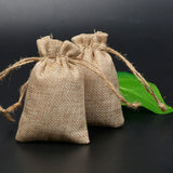 Burlap Bags Drawstring Gift Pouches Jewelry Sacks DIY Craft