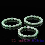 Burmese Jade Beaded Bracelets Emerald Green Jadeite Women Bracelet
